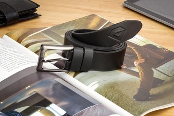 РЕМЕНЬ КОЖАНЫЙ МУЖСКОЙ GRACIO ДЛЯ БРЮК, КОЖА, ДЛИНА РЕМЕНЯ 110 СМ, ПОДАРОК