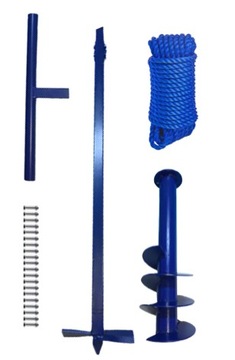 Wiertnica ręczna do studni / Zestaw 200mm/1m