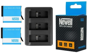ŁADOWARKA 3-KAN + 2xAKUMULATOR do GoPro HERO 5 6 7