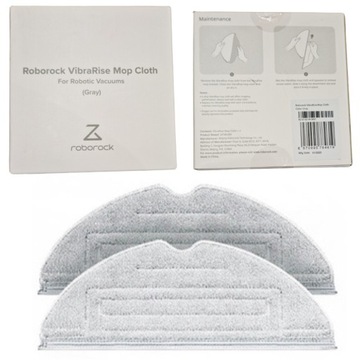 2x Mop ściereczki mikrofibra Roborock S8 ORYGINAŁ
