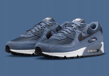 Buty Sportowe Męskie NIKE AIR MAX 90 Navy Diffused Blue FD0664-400 r 42