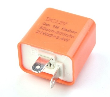 REGULOWANY PRZERYWACZ KIERUNKOWSKAZÓW 12V LED 2 PINY Z REGULACJĄ