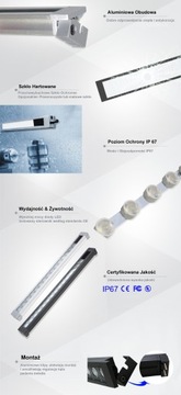 Lampa obrabiarkowa RURA M9T 380mm 12W 24V