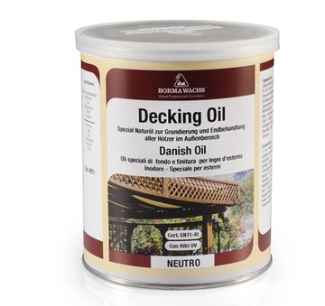 Borma Wachs Olej Duński Danish Oil do drewna 1L