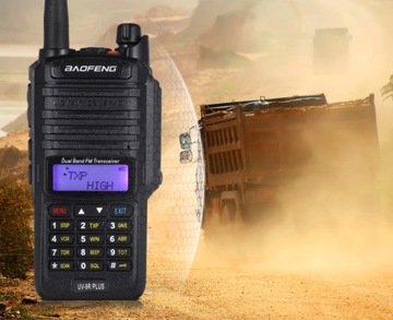 Wodoszczelna krótkofalówka BAOFENG UV9R VHF/UHF 8W