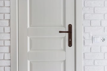 РУЧКА ДЛЯ ДВЕРИ 72 WC, КОРИЧНЕВЫЙ БИЖЕЧНИК