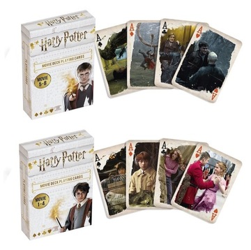 KARTY DO GRY HARRY POTTER 2x TALIA KART ORYGINALNE