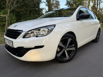 Peugeot 308 II SW 2.0 BlueHDi 150KM 2014 Peugeot 308 II 2.0 HDi 150KM Automat Navi Super