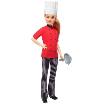 LALKA BARBIE SZEF KUCHNI KUCHARKA FXN99