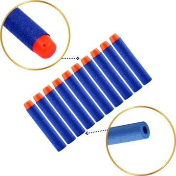ЗАЩИТНЫЕ ОЧКИ NERF + БАНДАНА + 30 СТРЕЛ