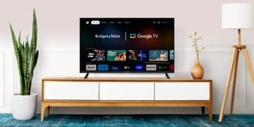 LED-ТВ FHD 40 ДЮЙМОВ SMART GOOGLE TV HDR DVB-T2 HEVC KRUGER MATZ