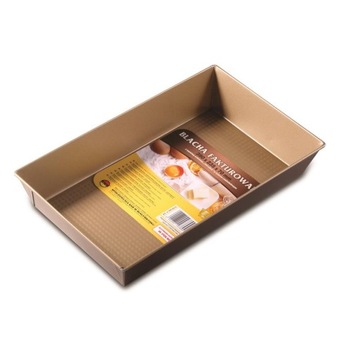 Blacha klasyczna non-stick czekoladowa 390X235X70