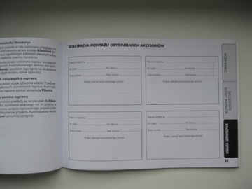 Fiat Ducato Польская сервисная книжка Fiat Scudo