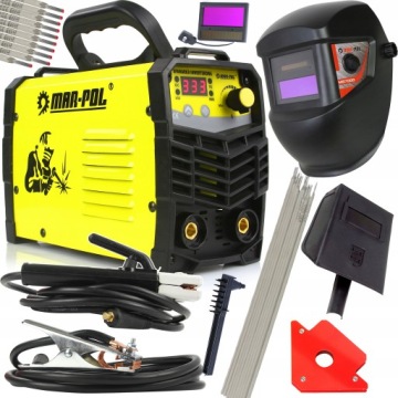 SPAWARKA INWERTOROWA INWERTEROWA IGBT MAR-POL 330A LCD MMA TIG + ZESTAW