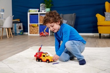 ПОЖАРНЫЙ СЭМ АВТОМОБИЛЬ ВЕНЕРА ПОЖАРНЫЙ ЧЕЛОВЕК ФИГУРА СВЕТ ЗВУКОВЫЕ ЭФФЕКТЫ СИМБА