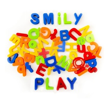 Literki magnetyczne Smily Play 52 sztuki