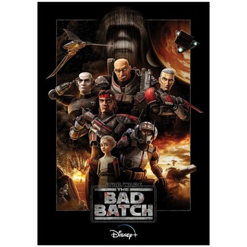 Plakat Star Wars The Bad Batch Parszywa Zgraja