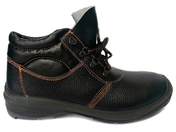 TRZEWIKI BUTY ROBOCZE ŁUKPOL 909 OCHRONNE SKÓRA 44
