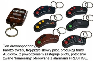 Obudowa pilota alarmu Prestige drewno Zielona Góra