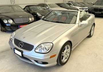 Mercedes SLK R170 Roadster 3.2 V6 (320) 218KM 2002 Mercedes-Benz SLK SLK 32 AMG 360 KM Cabrio Bezwypadkowy 110.000 km Warszawa, zdjęcie 2