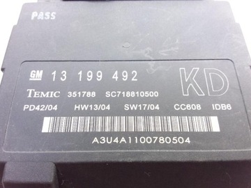 MODUL POHODĚ OPEL SIGNUM 351788 2.2L DIESEL 92KW 2005