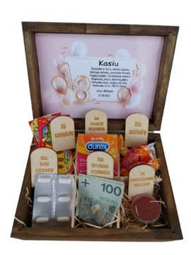 КОРОБКА ESSENTIAL ПОДАРОЧНАЯ 18 30 4050 ДЕНЬ РОЖДЕНИЯ XXL