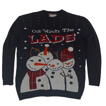 SWETER TUNIKA DAMSKI ŚWIĄTECZNY R. XXL_