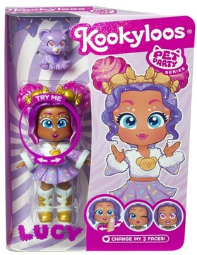 KOOKYLOOS MAGICBOX SERIES 6 PET PARTY — КУКЛА ЛЮСИ С МЕДВЕДЕМ