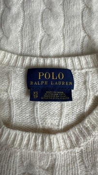 Polo Ralph Lauren wełniany sweter kaszmir