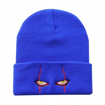 Czapka z dzianiny Halloween Horror Joker Eyes