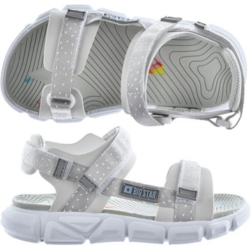 ДЕТСКИЕ САНДАЛИИ ОБУВЬ ДЛЯ ДЕВОЧЕК ЛЕТНЯЯ ОБУВЬ BIG STAR