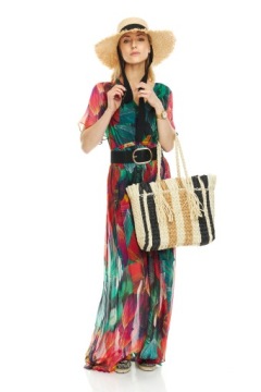 СУМКА СОЛОМЕННАЯ EKO ПЛЯЖНАЯ СУМКА SHOPER BASKET