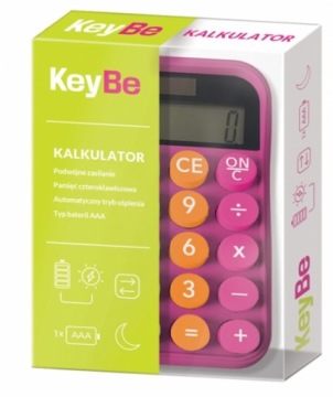 KALKULATOR настільний 10-цифровий неон LINE 1, KEYBE