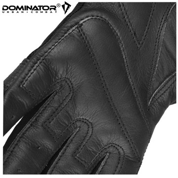 ПЕРЧАТКИ КОЖАНЫЕ ТАКТИЧЕСКИЕ Dominator ЧЕРНЫЕ XL