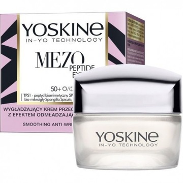 YOSKINE MEZO PEPTIDE EXPERT Krem do twarzy WYGŁADZAJĄCY 50+, 50 ml