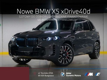 BMW X5 G05 SUV Facelifting 3.0 40d 352KM 2025 BMW X5 xDrive40d 352 KM mHEV - Kamera 360 - HarmanKardon - Hak Holowniczy