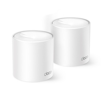 Zestaw Router / Punkt dostępowy Mesh TP-Link Deco X10 AX1500 Wi-Fi 6 2-pak