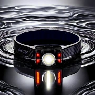 ФАРА ФАРА СВЕТОДИОДНАЯ ЛАМПА ДАТЧИК АККУМУЛЯТОРА IP66 USB C PRO VAYOX