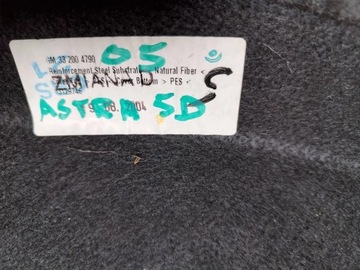 OPEL ASTRA H 2009 5D HB POLIČKA ZADNÍ 33204790