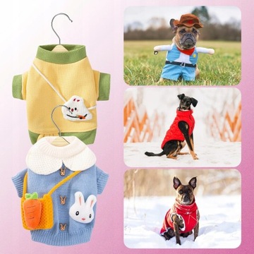 Вешалки для одежды для собак, дерево, 20 шт.