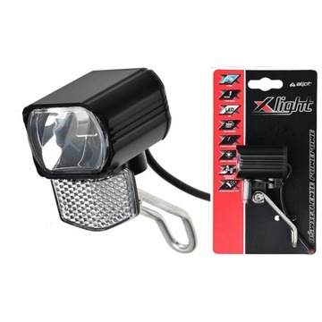 LAMPA PRZÓD X-LIGHT E-BIKE XC-297E 1 LED, 300LM, ODBLASK