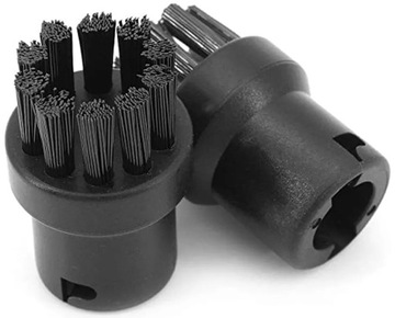 2x КРУГЛЫЕ ЩЕТКИ для KARCHER STEAMER SC1 SC2 SC3 SC4 SC5 С СИНТЕТИЧЕСКОЙ ЩЕТИНОЙ