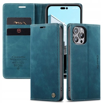 Etui Magnet skórzane z klapką do iPhone 14 Pro