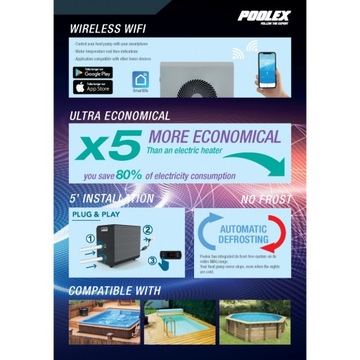 Тепловой насос PoolStar MAG4R 4 кВт