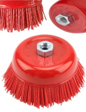 НЕЙЛОНОВАЯ ЩЕТКА ДЛЯ ЧИСТКИ ШЛИФОВАЛЬНОЙ МАШИНЫ 100 мм