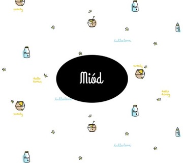 Pierwsza przytulanka Lullalove DouDou Miód