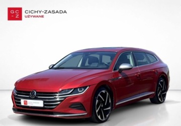 Volkswagen Arteon Fastback Facelifting 2.0 TDI SCR 150KM 2021 Volkswagen Arteon Shooting Brake Elegance 2.0TDI 150KM DSG Webasto Hak Kam