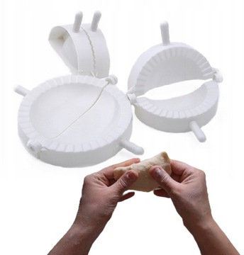 FORMA DO LEPIENIA PIEROGÓW PIEROGARKA 3 SZTUKI MIX ROZMIAR MASZYNKA RĘCZNA