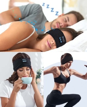 СПОРТИВНАЯ ПОВЯЗКА ДЛЯ СНА, БЕГА, BT SPEAKER