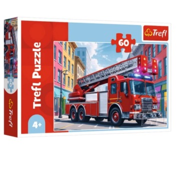 TREFL: пазли 60 ел. пожежна машина